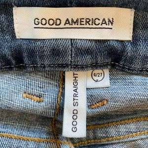 Good American Jeans, Good Straight, Size 4/27
